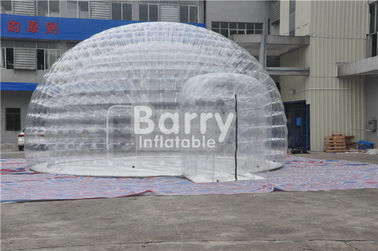 No Harm Inflatable Bubble Tent , Inflatable Transparent Tent For Camping Or Event