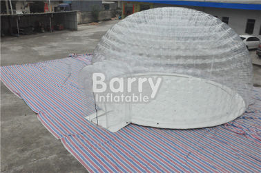 No Harm Inflatable Bubble Tent , Inflatable Transparent Tent For Camping Or Event
