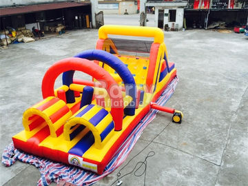 Interactive Challenge Kids Adult Inflatable Obstacle Course Bounce House Rentals