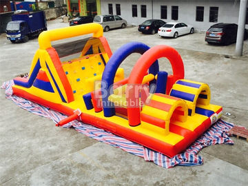 Interactive Challenge Kids Adult Inflatable Obstacle Course Bounce House Rentals