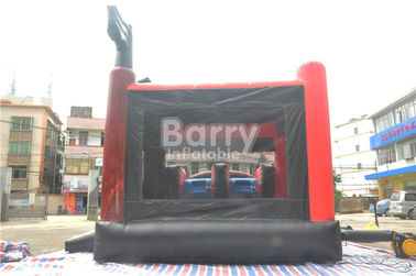 Pirate Ship Bounce Round Inflatable Combo Slide , Inflatable Bouncers For Kids Party