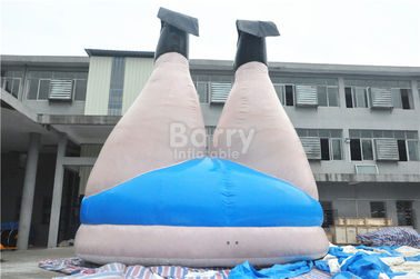 Good Tension Fireproof Outdoor Advertising Human Legs / Inflatable Model