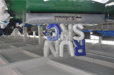 Customized Advertising Giant Inflatable Letters With Bottom Mat 5x1.5m