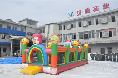 Plato PVC Tarpaulin Inflatable Toddler Playground / Inflatable Fun City