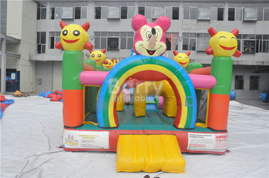 Plato PVC Tarpaulin Inflatable Toddler Playground / Inflatable Fun City