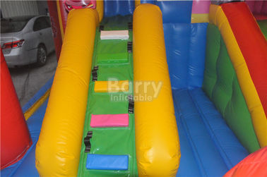 Indoor / Outdoor Kids Inflatable Playground Equipment With Cover