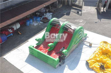 Promotion Children Toy Inflatable Snake Slide With Stair Behind