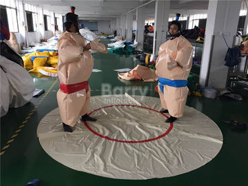 Adult Inflatable Sumo Wrestling Suits With Mat For Outdoor Event