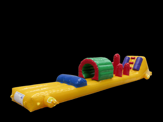 Single Lane 8m Junior Challenge Pool Float Inflatable Aqua Run For Swimming Pool Running
