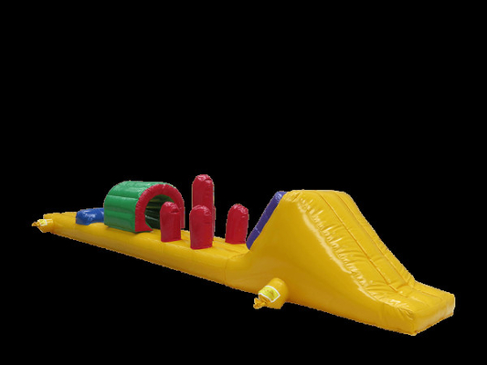 Single Lane 8m Junior Challenge Pool Float Inflatable Aqua Run For Swimming Pool Running
