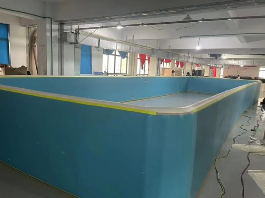 Customizable Rectangle Inflatable Pool Drop Stitch Fabric Foldable Outdoor Dwf Drop Stitch  Pool