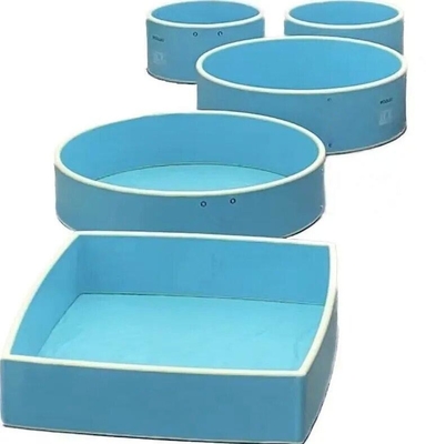 Easy To Clean Foldable Drop Stitch Inflatable Pool And Logo Printed Portable Drop Stich Pool