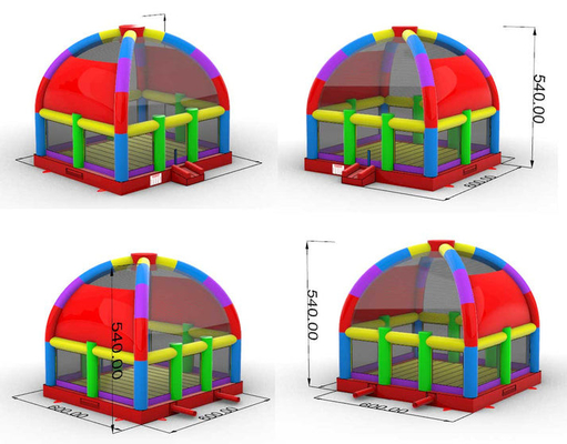 Commercial Grade Pvc Mega Dome Bounce House For Adults For Party Rental