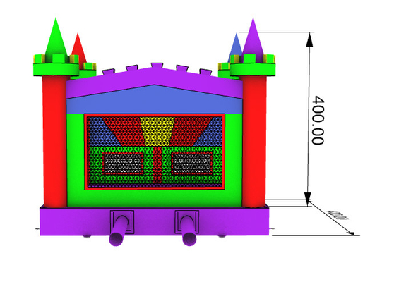 Custom Logo Printed 13ft Castle Bounce House Commercial Adults Kids Jumping Bouncy