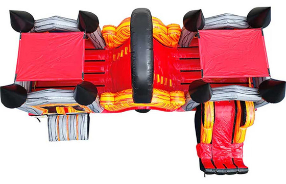 Customized Obstacle Course Bounce House Combo For Kids Indoor Outdoor Amusement