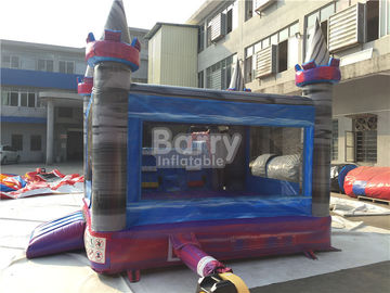 0.55mm PVC Tarpaulin Inflatable Bounce House Slide Combo For Kids