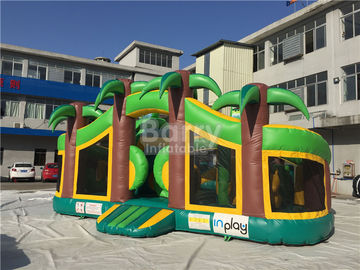 Theme Park Inflatable Toddler Playground , Inflatable Bouncy Castle