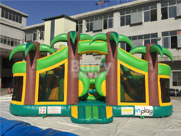 Theme Park Inflatable Toddler Playground , Inflatable Bouncy Castle