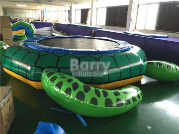 ODM Inflatable Turtle With Slide Durable 0.9mm Pvc Tarpaulin Material