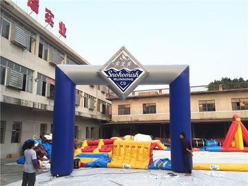 Custom Inflatable Advertising Products Start Finish Arch / Inflatable Entrance Arch Supports