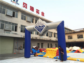 Custom Inflatable Advertising Products Start Finish Arch / Inflatable Entrance Arch Supports