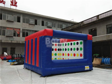 Outdoor Electric Twister Inflatable Interactive Games With Logo Printing OEM