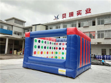 Outdoor Electric Twister Inflatable Interactive Games With Logo Printing OEM