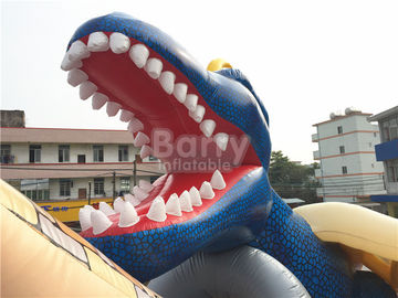 Industrial Commercial Grade Dragon Big Inflatable Water Slides 15*11*8m Customized