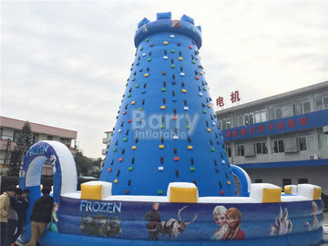 0.55mm PVC Tarpaulin Inflatable Climbing Toys , Blow Up Climbing Obstacle Course