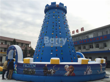 0.55mm PVC Tarpaulin Inflatable Climbing Toys , Blow Up Climbing Obstacle Course