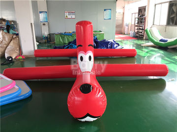 Red Inflatable Water Toys For Swimming Pools , More Than 3 Years Life Span