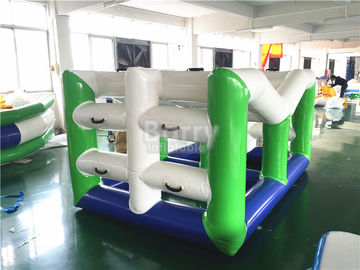 Swimming Inflatable Toy Boat , Large Floating Inflatable Water Climbing Wall