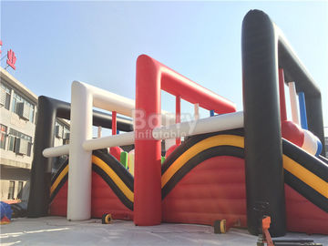 OEM Giant Inflatable Obstacle Course , Wrecking Ball Game For Event