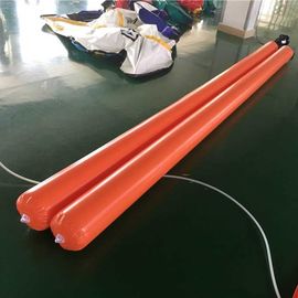 PVC Tarpaulin Inflatable Water Toys , Inflatable Pipe For Water Aqua Park