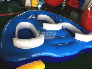 Blue And White Baby Inflatable Water Toys For Swimming Pools SCT EN71