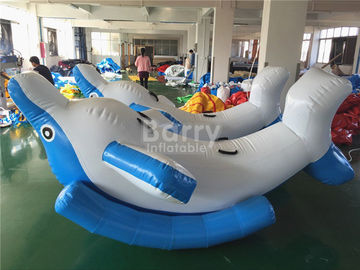 Summer Inflatable Water Toys For Lake , Small Blow Up Dolphin