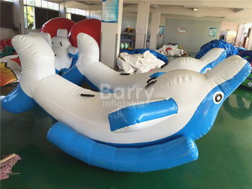 Summer Inflatable Water Toys For Lake , Small Blow Up Dolphin