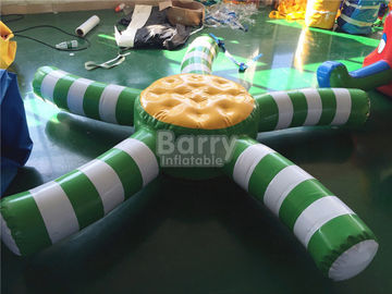 Custom 0.9mm PVC Airtight Inflatable Water Toys For Promotion