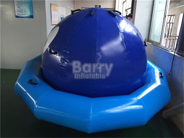 Inflatable Beach Floats , 0.9MM PVC Tarpaulin Inflatable Saturn For Kids