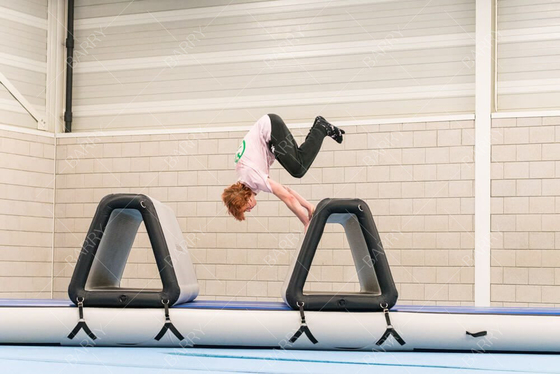 Custom Trampoline Park Air Track Kid Ninja Warrior Obstacle Course Air Obstacle Parkour