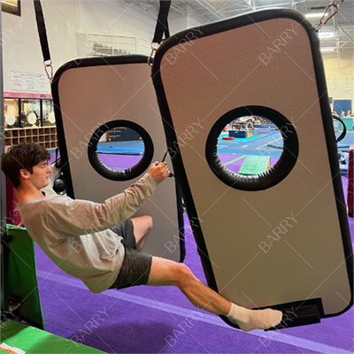 Commercial Bounce House Air Door Ninja Warrior Floating Obstacle Course Equipment For Adults Indoor