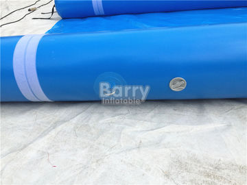 0.55mm PVC Tarpaulin Single Lane Inflatable Slip And Slide With Swimming Pool