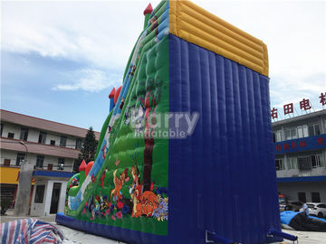 11X6X9m Commercial Inflatable Slide , PVC Tarpaulin Blow Up Jumping Castle