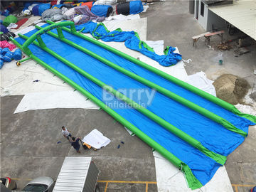 Long single Or Double Lane Inflatable Slide City 1 - 2 Years Warranty