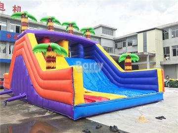 Long Blow Up Obstacle Course / Plato 0.55mm PVC Inflatable Barriers