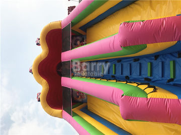 Customized Mickey Mouse Inflatable Jumping Castle Slide For Backyard