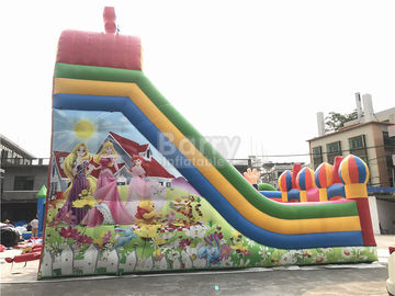 Customized Mickey Mouse Inflatable Jumping Castle Slide For Backyard