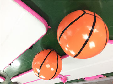 Fun Inflatable Interactive Games Party Games For Adults 1.9m Height Giant Inflatable Basketball Hoop Set