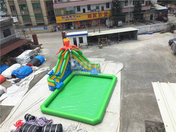 Outdoor Inflatable Water Park For Kids / Extreme Fun Water Theme Park