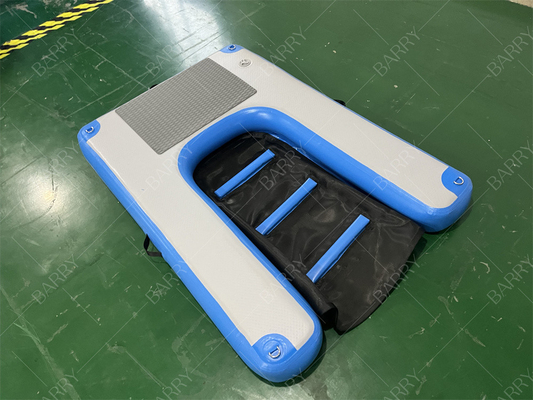 OEM Floating Pet Stairs Ladder Inflatable Water Ramp For Dogs Barry